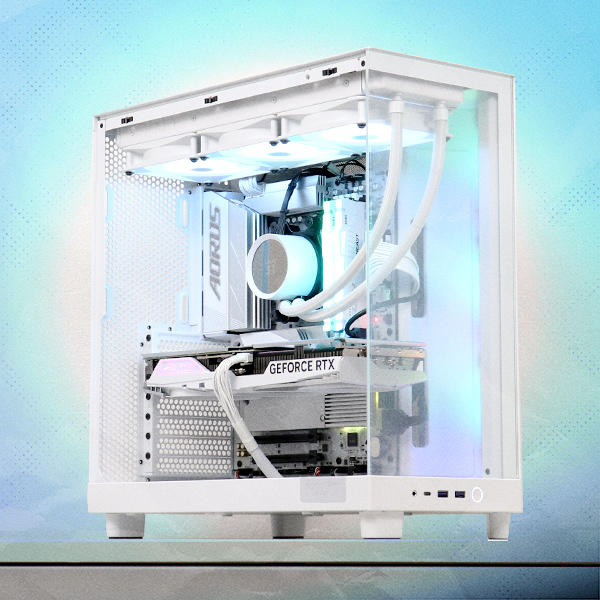 Carcasa NZXT H6 Flow RGB White - PC Garage