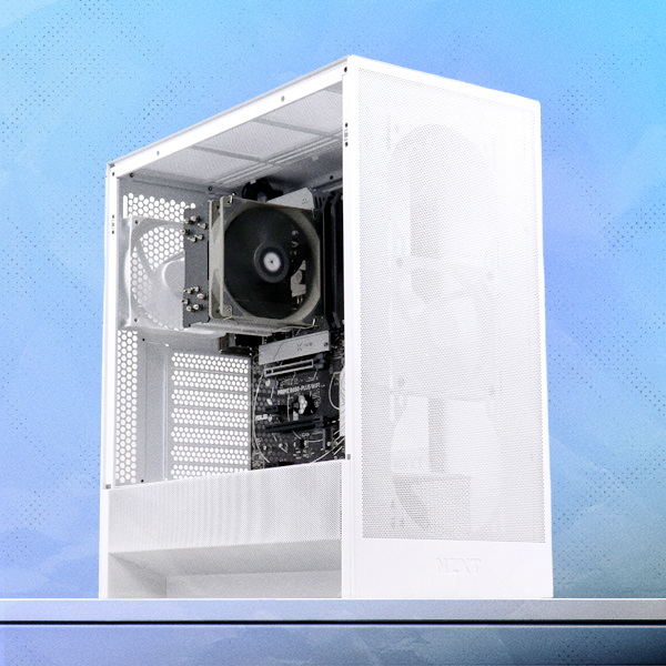 Carcasa NZXT H5 Flow (2024) White - PC Garage