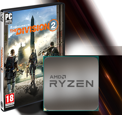 The Division 2 Packaging and AMD Ryzen Processor