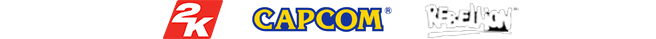 Gearbox Software, 2K, CAPCOM, Rebellion, Ubisoft